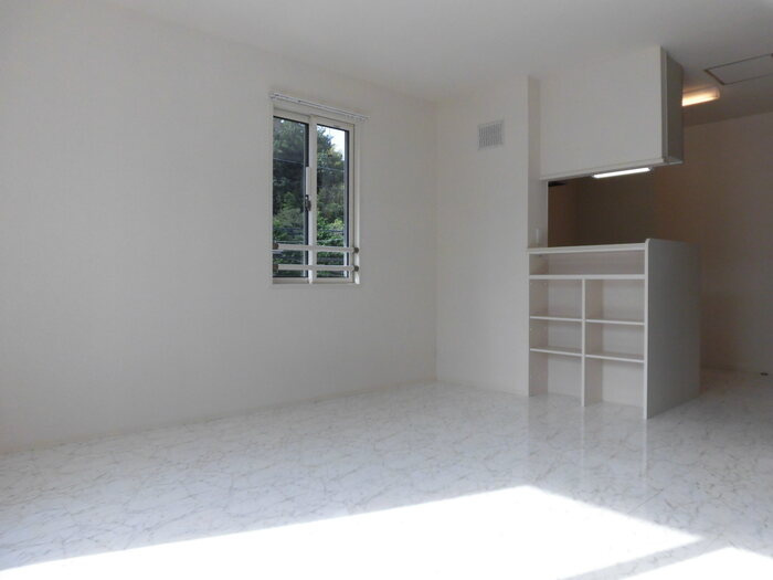 川崎市麻生区王禅寺のアパートの居間・リビング