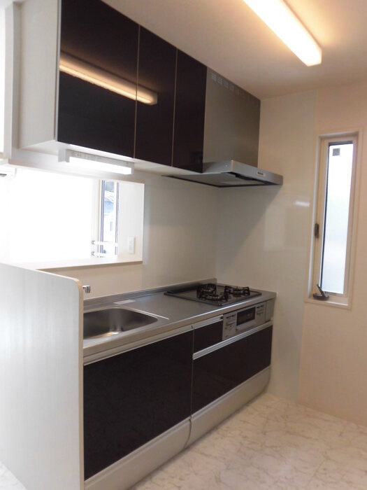 川崎市麻生区王禅寺のアパートのキッチン