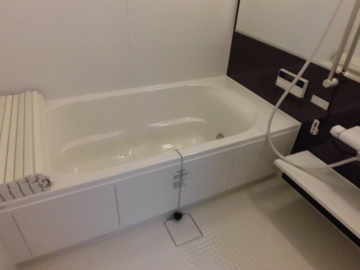 川崎市麻生区王禅寺のアパートの浴室