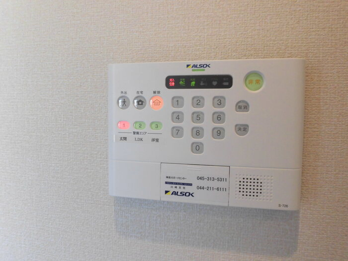 川崎市麻生区王禅寺のアパートのセキュリティ