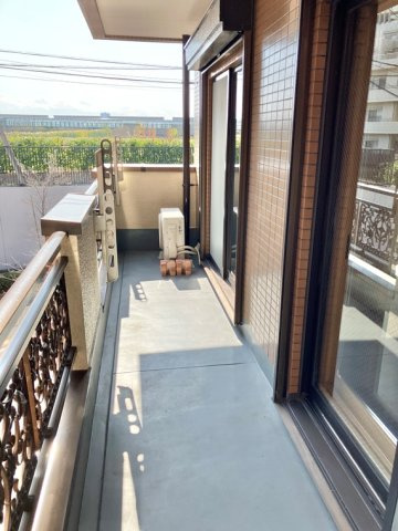 本町戸建のバルコニー