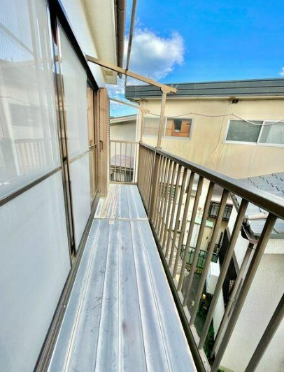 【中古】日高市高萩東中古住宅のバルコニー|陽当り良好なバルコニーです