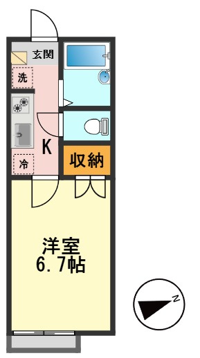HOKUSAI345の間取り