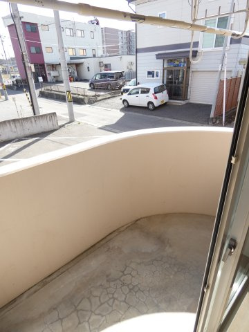 いえすⅡのバルコニー