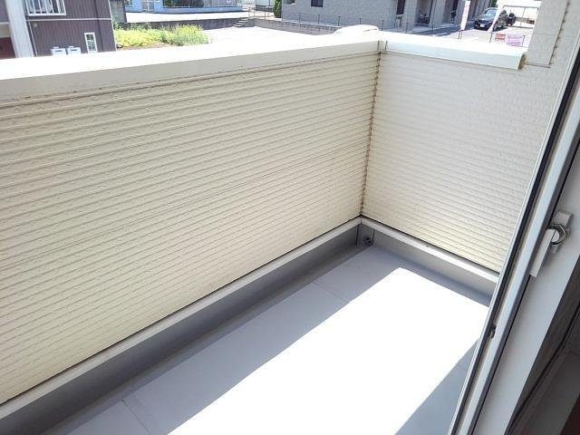 アプローズＣのバルコニー