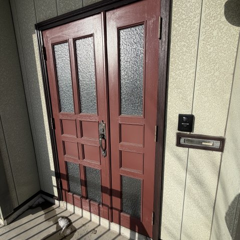 登別市上登別町42-69戸建の玄関