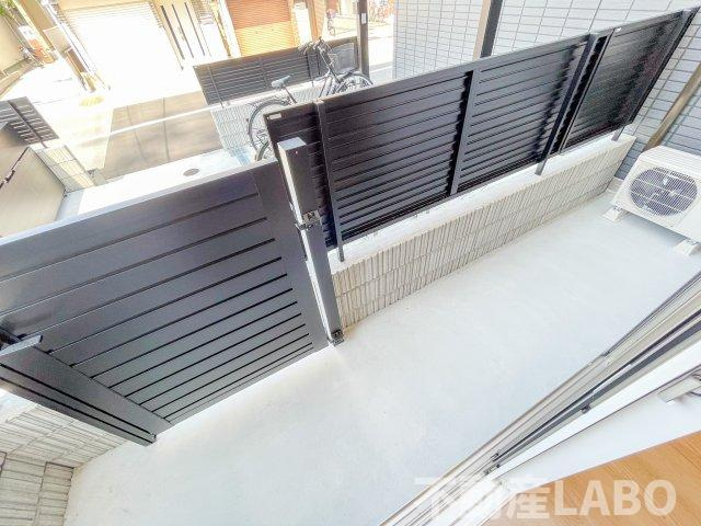 クラシスト苅田WESTのバルコニー
