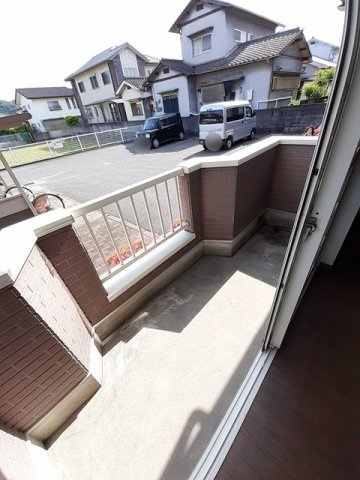 グランエトワールＢのバルコニー