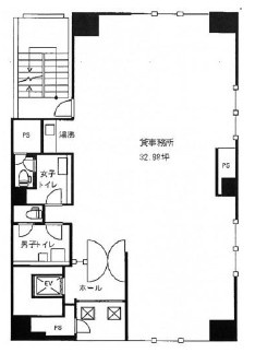 【間取り】 | 北二ビル | 北二ビル　間取り