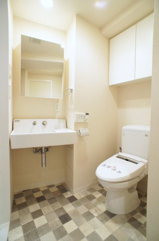 エスティメゾン板橋Ｃ６の洗面所