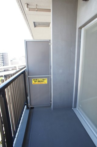 エスティメゾン板橋Ｃ６のバルコニー