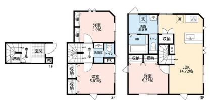 足立区千住寿町のアパート