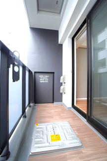 【バルコニー】 | ベルファース八丁堀Ｗｅｓｔ | ※写真は同タイプ住戸です。