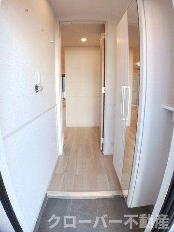 ジェンティーⅠＣの玄関