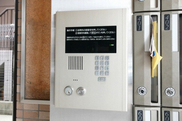 大阪市都島区都島北通２丁目の賃貸マンションのセキュリティ