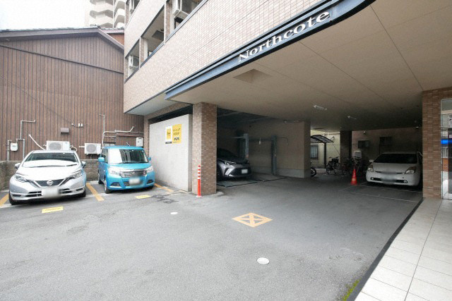 大阪市都島区都島北通２丁目の賃貸マンションの駐車場