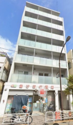 森下ツインキャッスル　Ｓ棟の外観