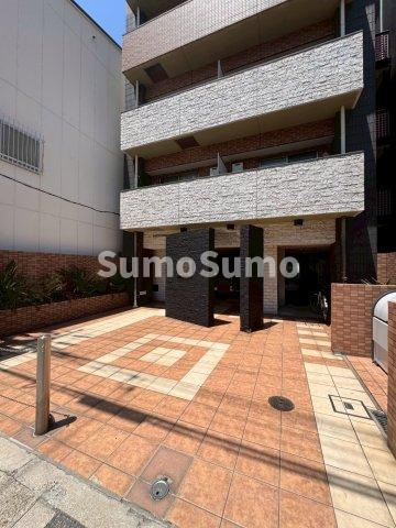 CITY　SPIRE美章園のエントランス|清潔なエントランスです