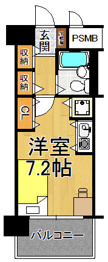ルモンド西宮 の間取り