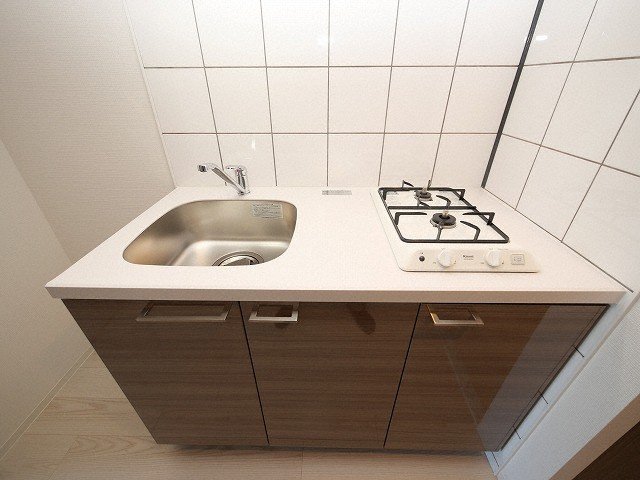 大阪市都島区中野町５丁目の賃貸マンションのキッチン