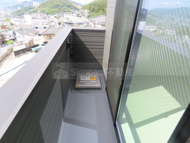 Signpost弥生Ⅱのバルコニー