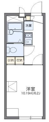 レオパレス御影塚町の間取り