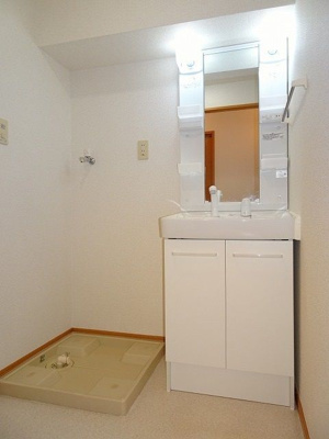 【洗面所】 | エーデルワイス本所 | 洗面台