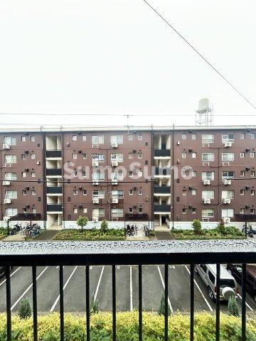 高津橋農住団地　C棟の展望