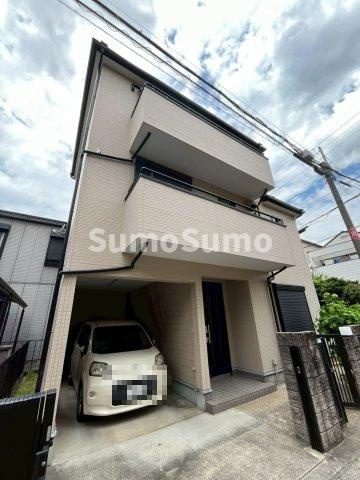 満池谷町貸家の外観