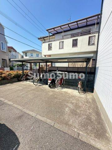 メルヴィル　Ａ棟の駐車場|駐車場です