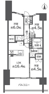 【間取り】 | エステムコート川口並木サウスガーデン