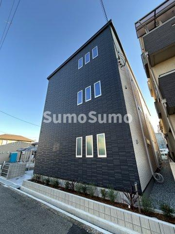 (仮称)尼崎市稲葉荘1丁目新築アパートの外観|きれいな外観です
