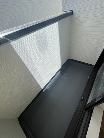 房王寺町3丁目C棟PJのバルコニー