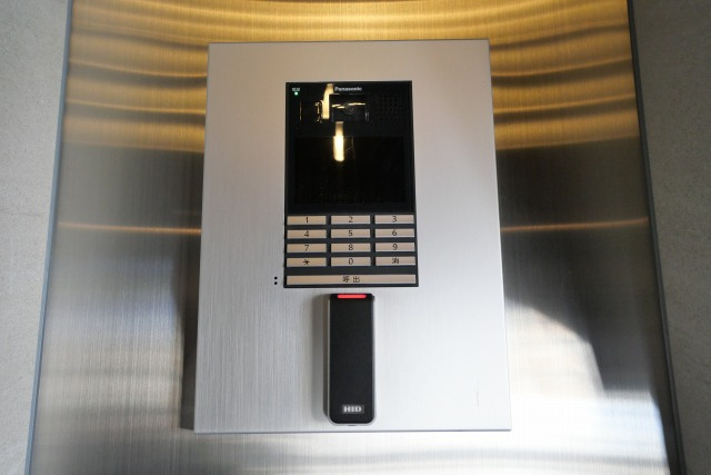 大阪市都島区都島本通４丁目の賃貸マンションのセキュリティ