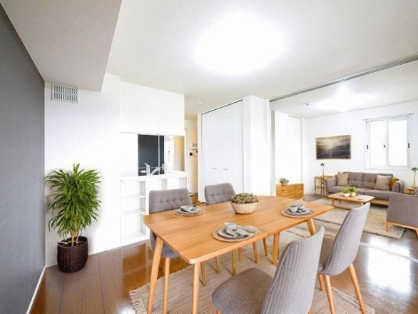 グランデュオ　Ⅱ番館の居間・リビング|CGで家具等を配置したもので家具等は含まれません