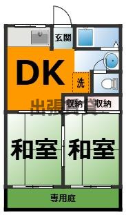 仲介手数料0円！！コーポ野南