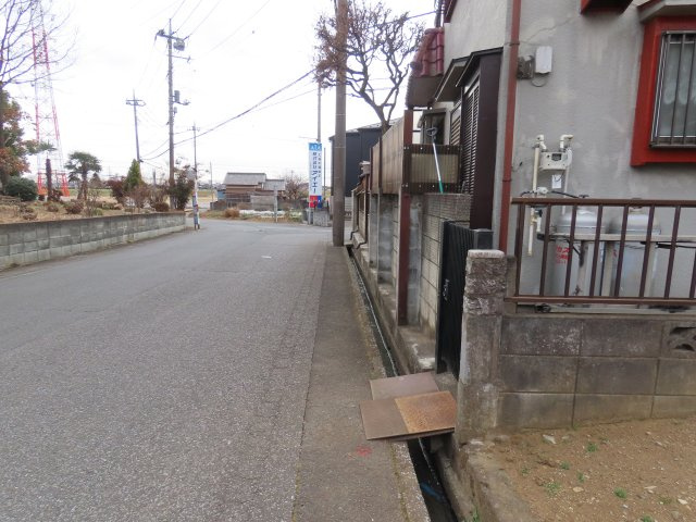 川越市小堤売地の前面道路含む現地写真