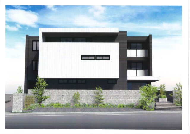 （仮称）碑文谷５丁目メゾンの外観パース|★２０２６年５月完成予定　耐震耐火構造の旭化成ヘーベルメゾン★