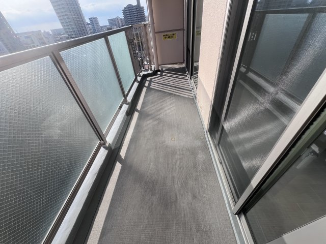 ユニハイム明石のバルコニー