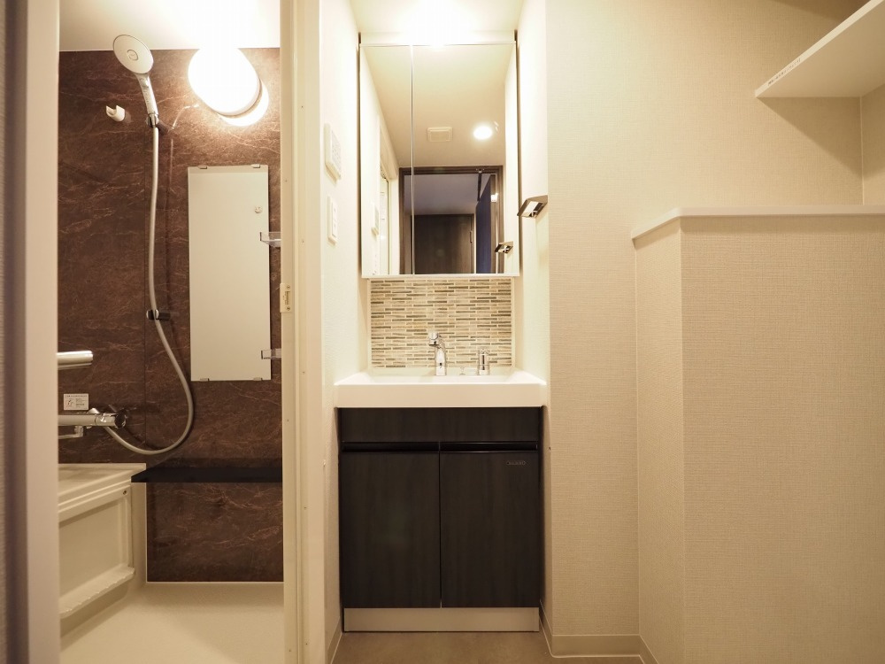 エスリードレジデンス ザ・グラン大阪ノアの洗面所