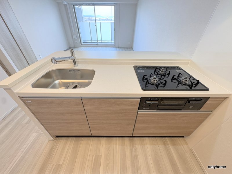 プレサンス東淀川駅前プローシェ　仲介手数料無料のキッチン