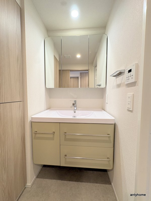 プレサンス東淀川駅前プローシェ　仲介手数料無料の洗面所