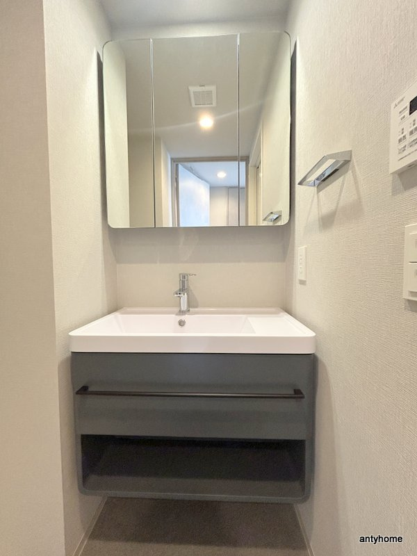 プレサンス東淀川駅前プローシェ　仲介手数料無料の洗面所