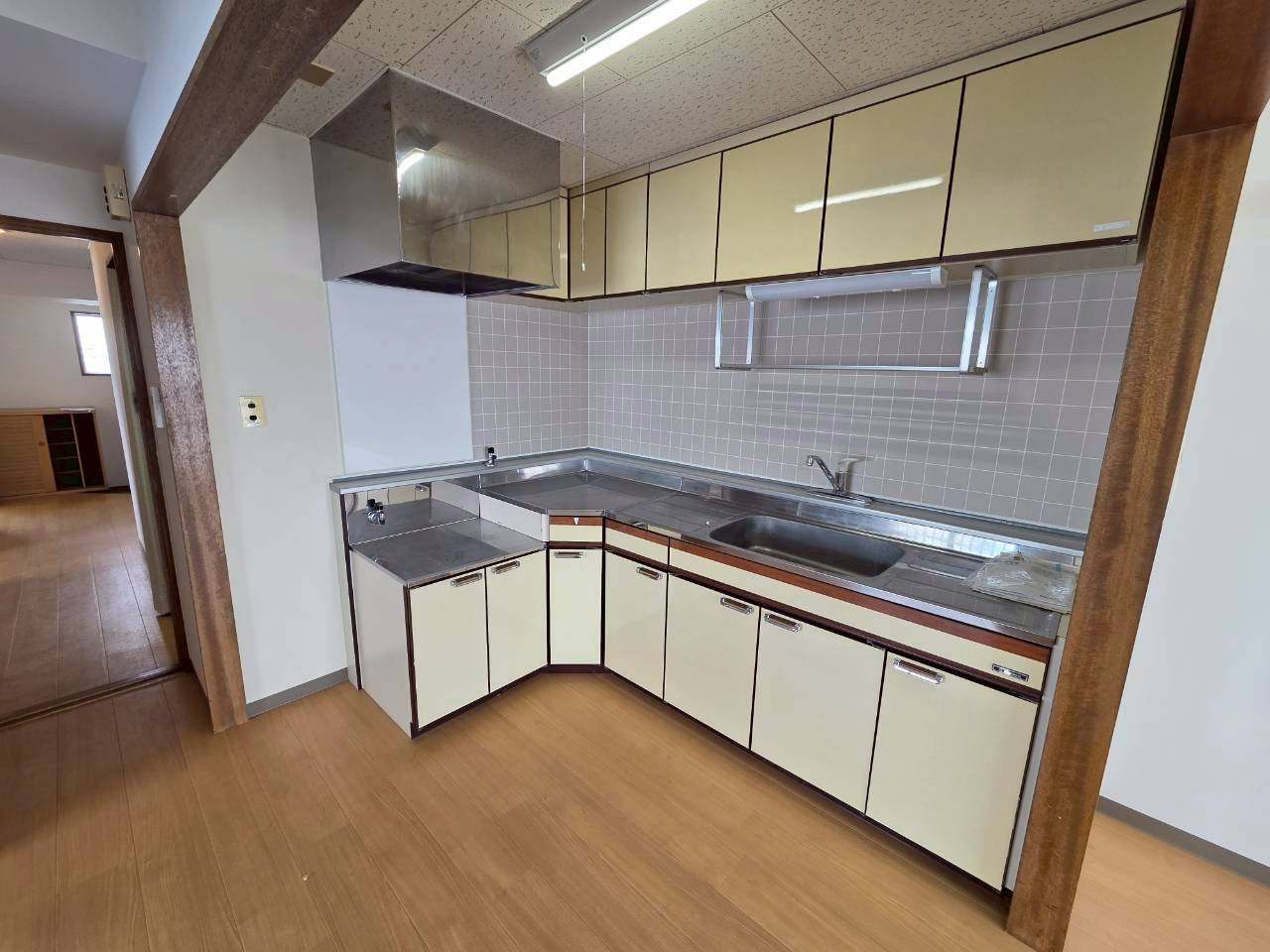 大栄マンション鶴ケ岱のキッチン