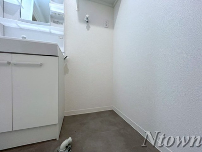 【設備】 | Cherim志賀本通vague | 洗濯機置き場です。