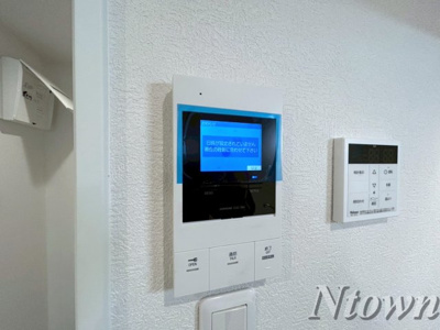 【セキュリティ】 | Cherim志賀本通vague | モニター付きインターフォンです。