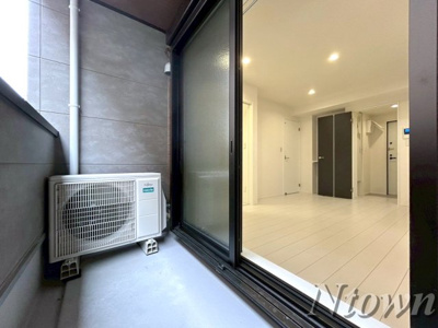 【バルコニー】 | Cherim志賀本通vague | お洗濯にも便利なバルコニー付き