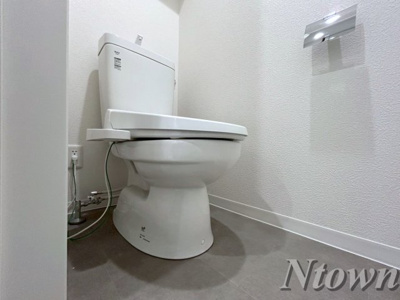 【トイレ】 | Cherim志賀本通vague | 落ち着いた色調のトイレです