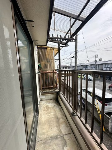 愛宕山戸建のバルコニー