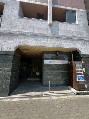 CITY　SPIRE上町台のエントランス